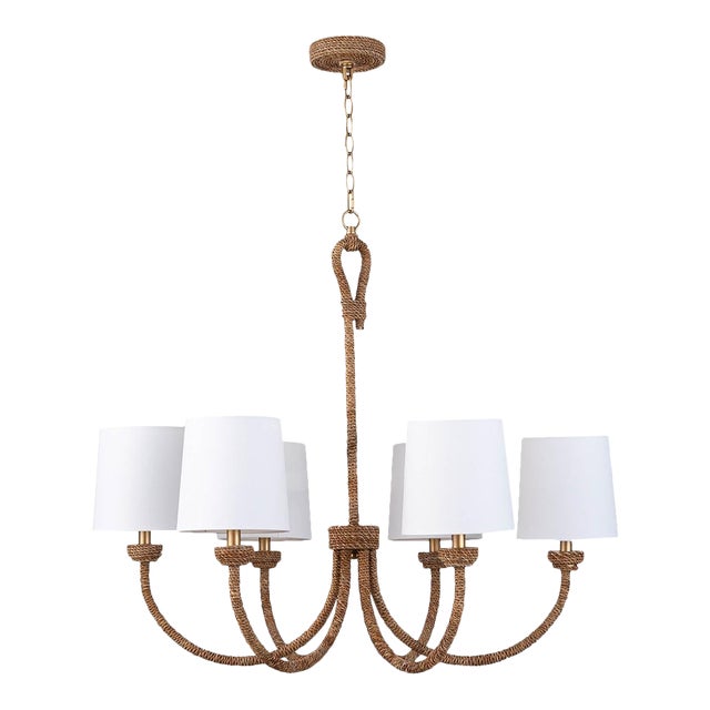 Coastal Living Bimini Chandelier, Small For Sale