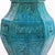 20th Century Chinese Fahua-Style Turquoise Glazed Hexagonal Vase, Mounted as Lamp For Sale - Image 4 of 4