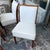 Late 20th Century Set of 8 Art Deco Polished Wood Leather Dining Chairs For Sale - Image 12 of 12