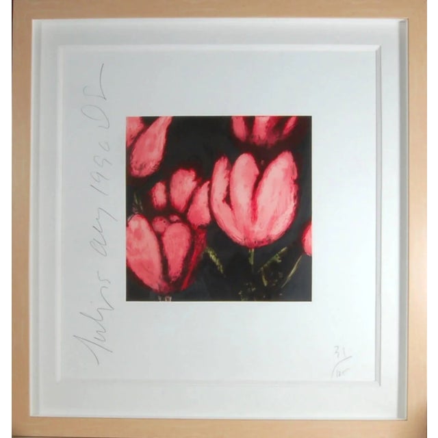 Late 20th Century Donald Sultan, Flowers For Sale - Image 5 of 5