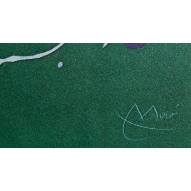 The Illiterate (Green and Violet) Joan Miro, Spanish (1893–1983) Date: circa 1972 Offset Lithograph, signed in plate Image...