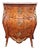 Antique Italian Venetian Walnut Marquetry Serpentine Commode, 1810 For Sale