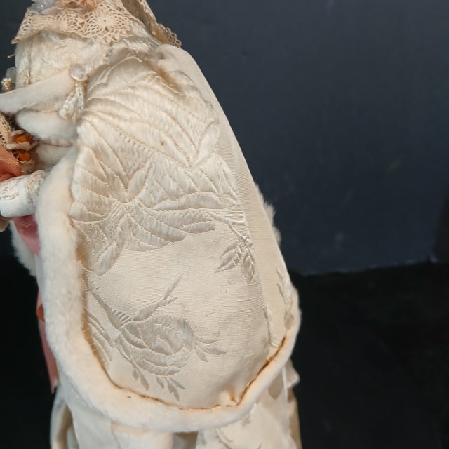 American Antique Handmade Bridal Doll 19th Century For Sale - Image 3 of 8