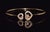 Late 20th Century Authentic Chopard Happy Diamonds Icons 0.54ct Diamond Heart Open Bangle Bracelet 18k Rose Gold For Sale In Dallas - Image 6 of 14