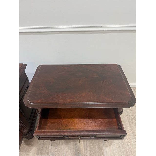 Ralph Lauren Ralph Lauren Furniture a Pair of Nighstands For Sale - Image 4 of 12