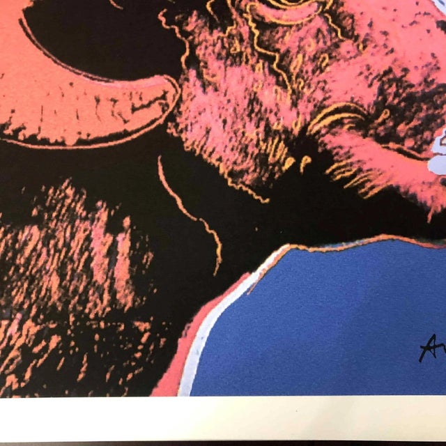 1990s After Andy Warhol "Bighorn Ram" Lithograph For Sale - Image 6 of 11