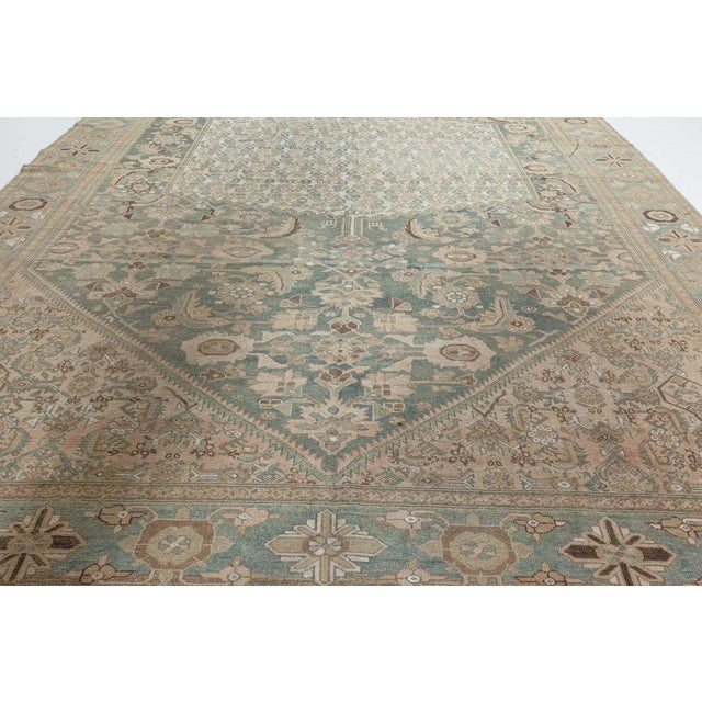 Textile Persian Malayer Rug For Sale - Image 7 of 8