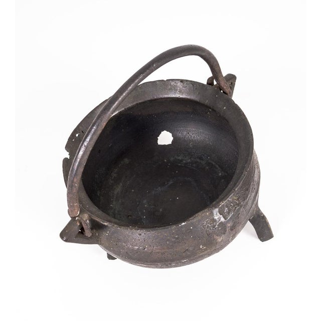 Antique Cauldron in Bronze For Sale - Image 5 of 16