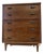 Mid Century 5 Drawer Highboy Dresser by Hooker Mainline For Sale