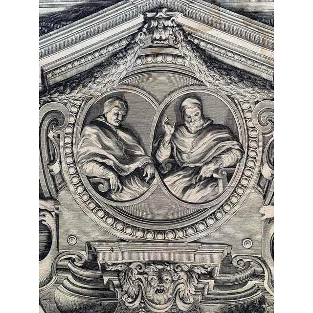 Black Bernard De Bailliu, Pitti Palace, Venus Room, 17th Century, Engraving For Sale - Image 8 of 13