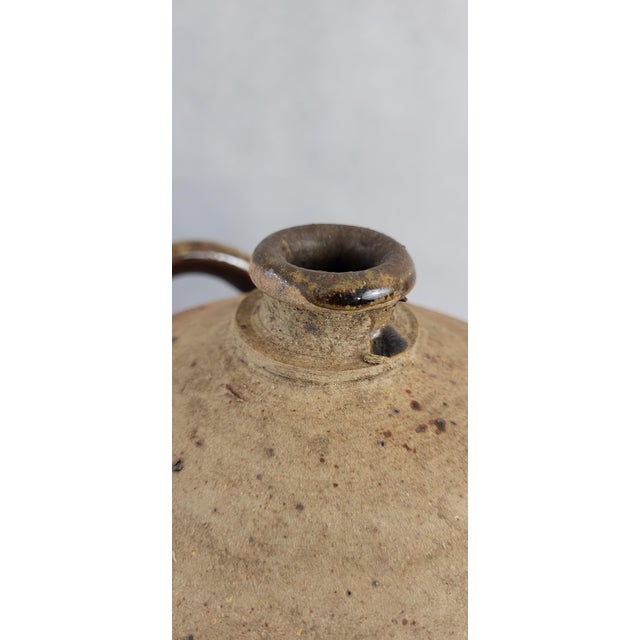 19th Century Puisaye Sandstone Jug, France For Sale - Image 6 of 8