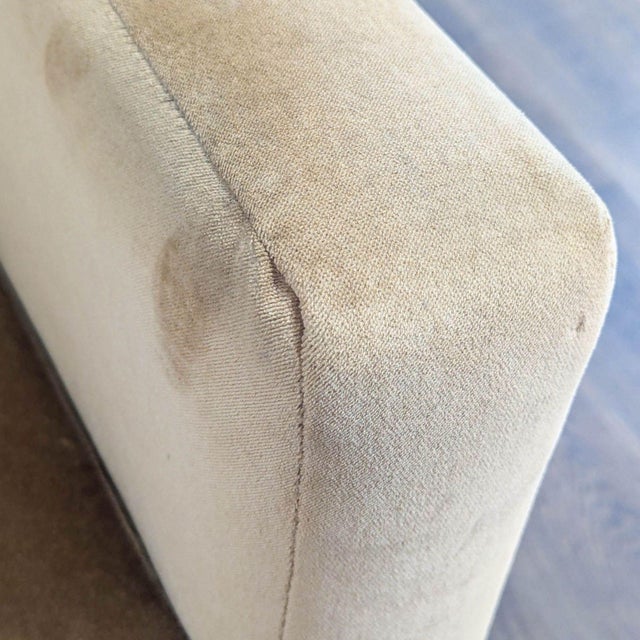 Tan Room and Board Wynton Modern Tan Recliner Lounge Chair For Sale - Image 8 of 11