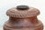 Late 19th Century Antique Teak Rounded Rosette Pedestal For Sale - Image 5 of 9