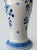 Royal Delft Blue, White, and Green Chinoiserie Bird Table Lamp, 1979 For Sale - Image 9 of 17