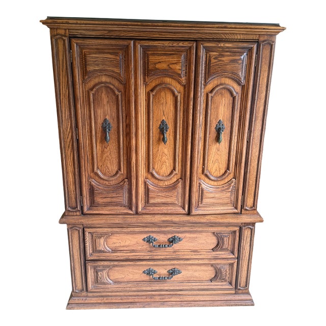 Vintage Thomasville Segovia 5 Piece Spanish Baroque Bedroom Set For Sale