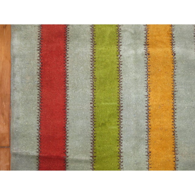 Mid 20th Century Turkish Deco Rug For Sale - Image 11 of 18