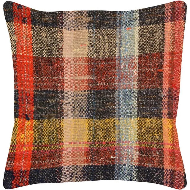 Traditional 1960s Turkish Hemp Pillow For Sale - Image 3 of 3