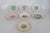This lovely Set of 7 trinket dishes is made of porcelain. These darling dishes feature gorgeous floral motifs against...