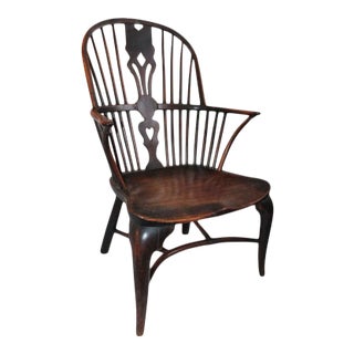 18th Century English Windsor Side Chair For Sale