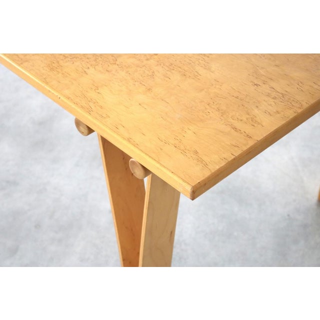 Wood Vintage Swedish Dining Table by Kajsa & Nils Nisse Strinning for String, 1960s For Sale - Image 7 of 11