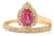 1 Carat Flaoting Ruby Diamond Halo Contemporary Ring in 14k Yellow Gold Size 6.5 For Sale