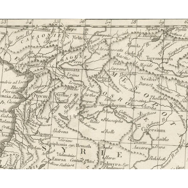 19th Century The Ancient Near East from Egypt to Babylon Map, 1818 For Sale - Image 5 of 8