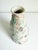 Cream Folk Art Wire & Ceramic Vase, Signed For Sale - Image 8 of 10