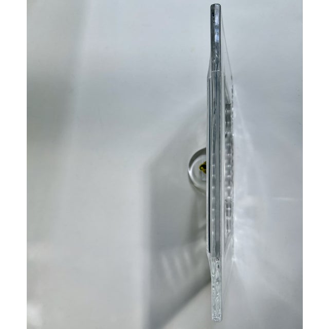Transparent Waterford Crystal "Lismore" (4x6) Picture Frame For Sale - Image 8 of 18