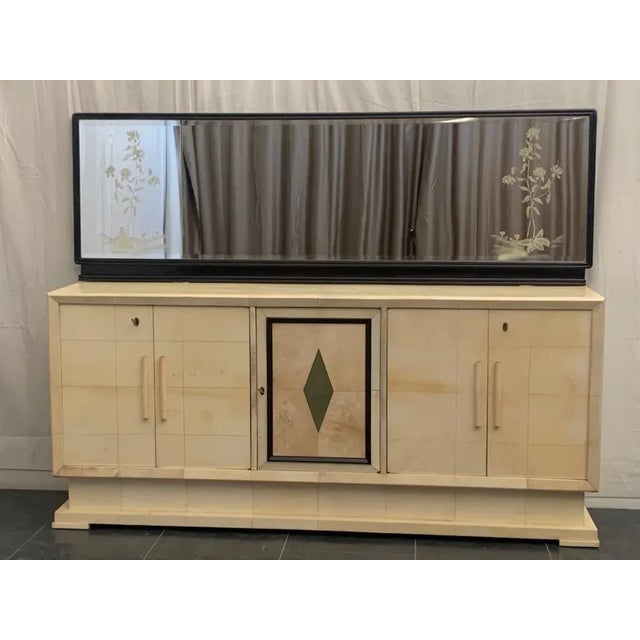 Art Deco Italian Mirror, 1930s For Sale - Image 11 of 12