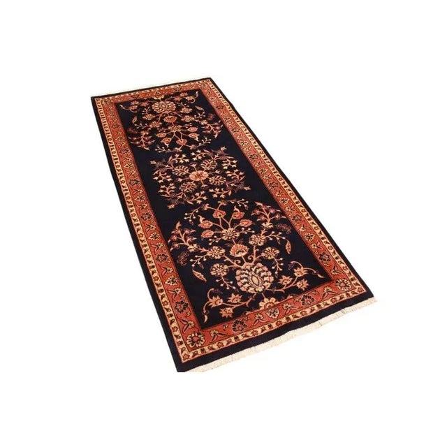 Middle Eastern Sarough Runner Rug For Sale - Image 10 of 10