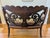 Burgundy Elegant Edwardian Settee For Sale - Image 8 of 8