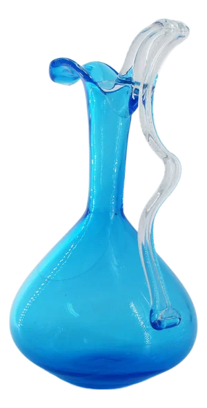 Murano Glass Blue Carafe by MadeForSoul