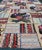 Textile Checkerboard Vintage American Hooked Rug With Geometric and Floral Designs 3'1"x4'8" For Sale - Image 7 of 7