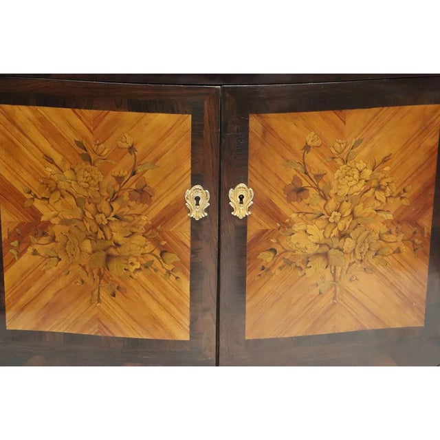 Superb Pair of Signed 18th C. Jacques Dubois Marble Top Commode For Sale - Image 14 of 16