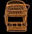 Brown French Riviera Rattan Bar Cart Audoux & Minet 1950s For Sale - Image 8 of 10