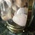 Nautical Brass and Glass Nautical Shells Collection in Vase For Sale - Image 3 of 6
