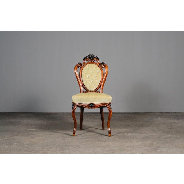 Louis Philippe Chairs, Late 19th Century, Set of 4 For Sale - Image 9 of 18