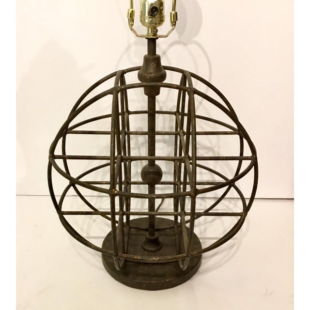 Currey Company Modern Aged Bronze Finished Iron Sphere Table
