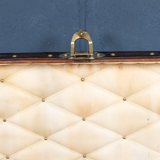 Antique French Trunk in Woven Monogram Canvas from Louis Vuitton, 1896 For Sale - Image 14 of 18