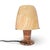 Italian Petite Vintage Italian Alabaster Mushroom Table Lamp For Sale - Image 3 of 7