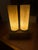 Mid-Century Modern 1960s Modeline of California Mid-Century Modern Cylinder Table Lamps With Hinged Wood Bases - a Pair For Sale - Image 3 of 9
