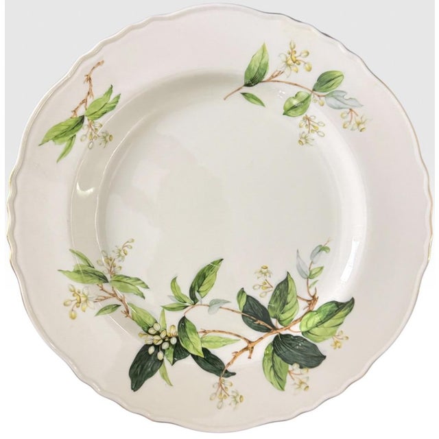 Vintage Theodore Haviland New York Orange Blossom Fine China Dinnerware 88 Piece Set For Sale - Image 12 of 18