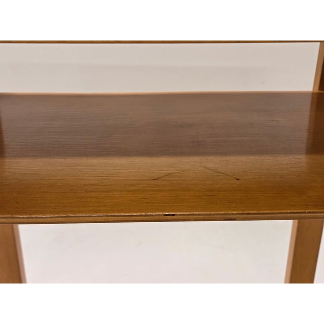 Tan Side Table by Alvar Aalto for Artek, 1940s For Sale - Image 8 of 15