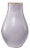 AERIN Romina Tall Vase, Lavender Haze For Sale
