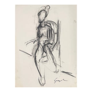 Richard Snyder Modern Figure Drawing For Sale