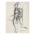 Richard Snyder Modern Figure Drawing For Sale