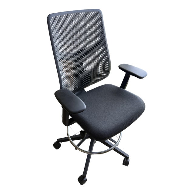 Herman Miller Verus Ergonomic Work Stool / Drafting Chair For Sale
