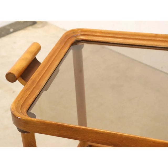 Vintage Trolley in Wood For Sale - Image 5 of 10