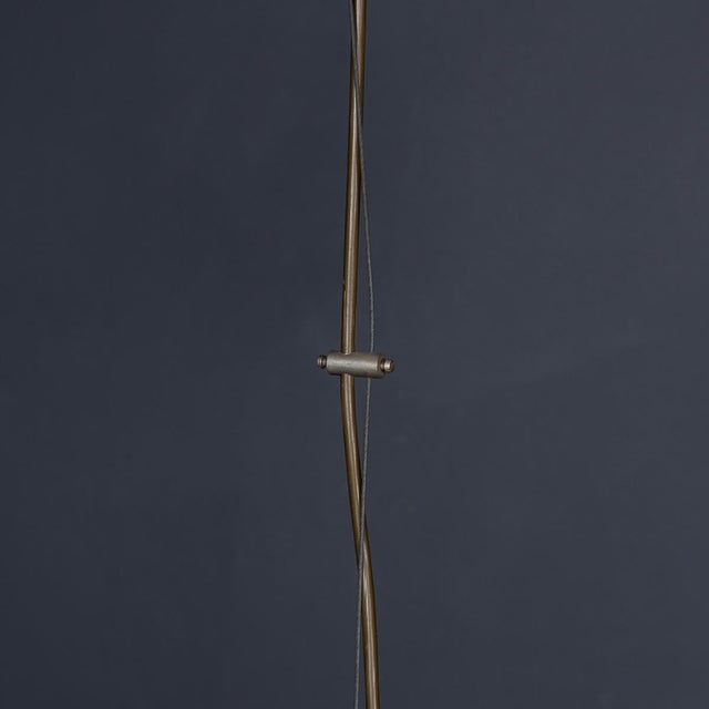 1960s Italian Delta Opaline Pendant Lights by Sergio Mazza for Artemide, 1960s, Set of 2 For Sale - Image 5 of 14