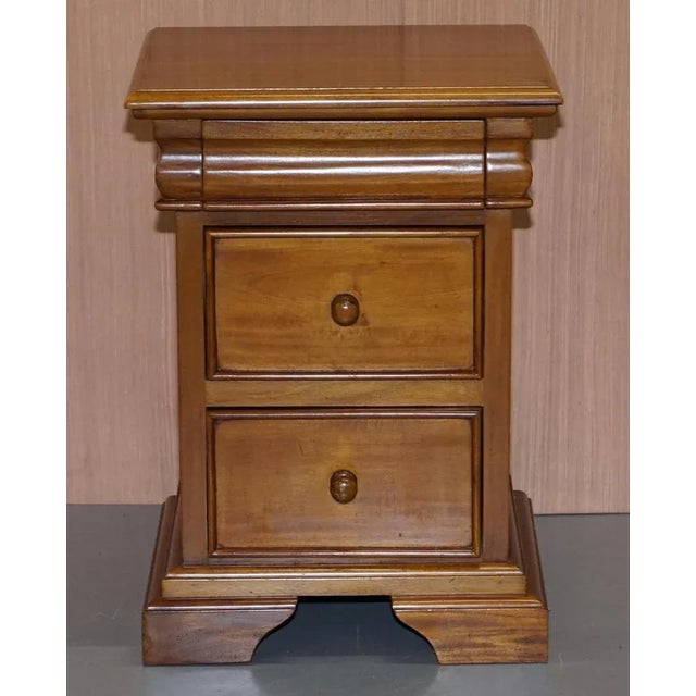 Hardwood Bedside Tables, Set of 2 For Sale - Image 3 of 18